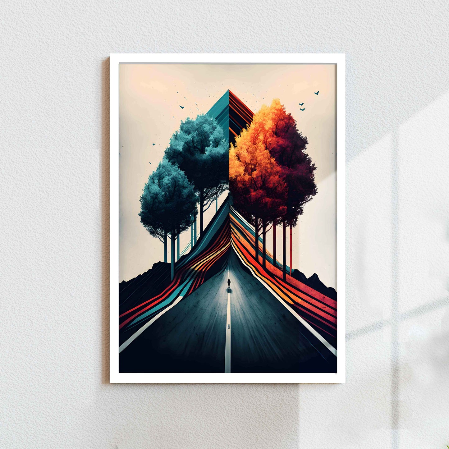 Quadro Floresta de Cores II